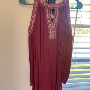 Time and tru cold shoulder dress